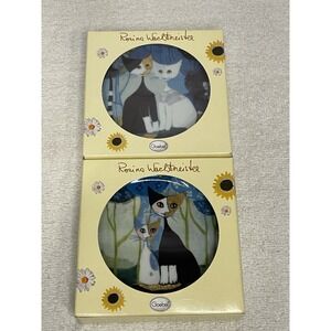Rosina Wachtmeister Goebel Miniature Kitty Cat Plates